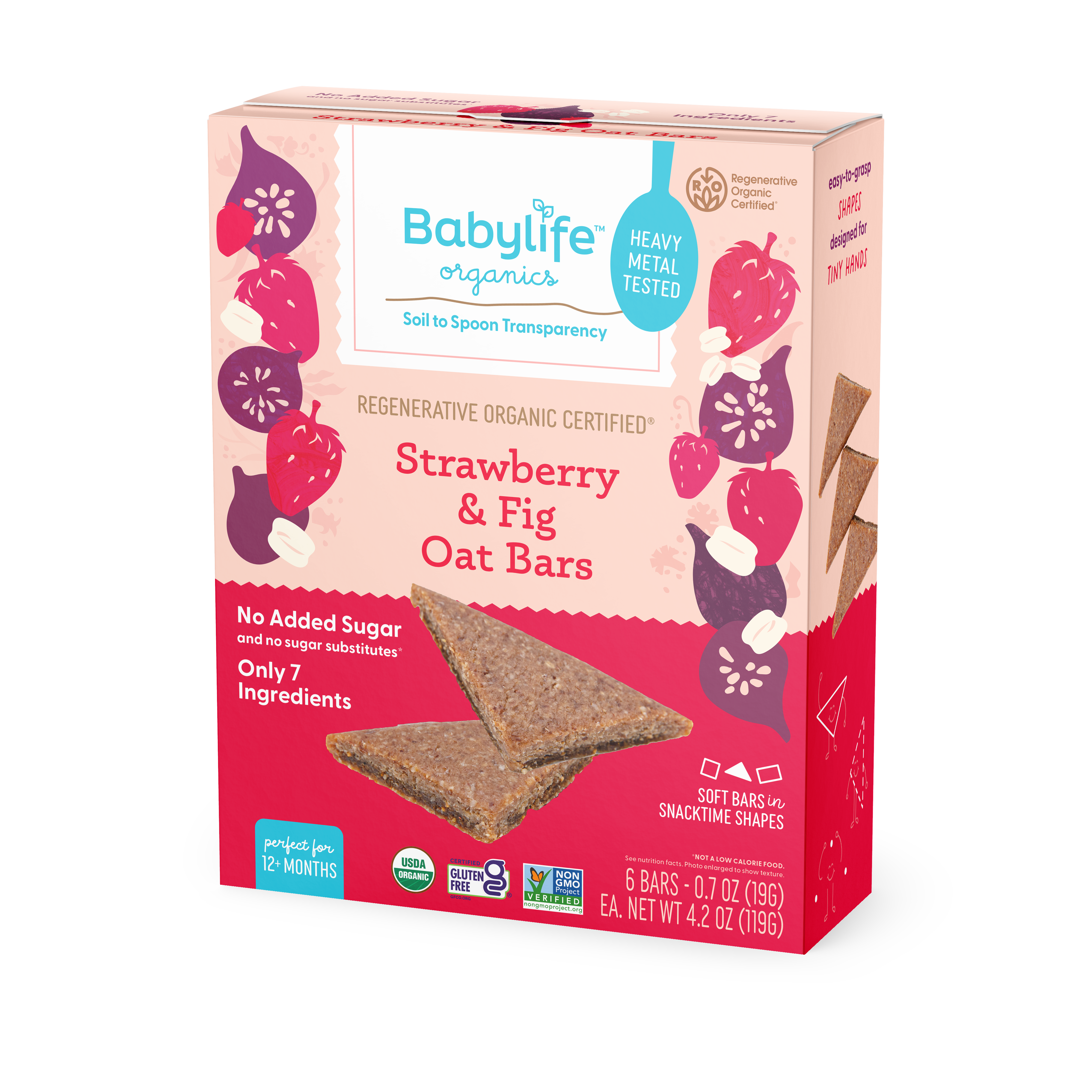 Strawberry Fig & Oat Snack Bars