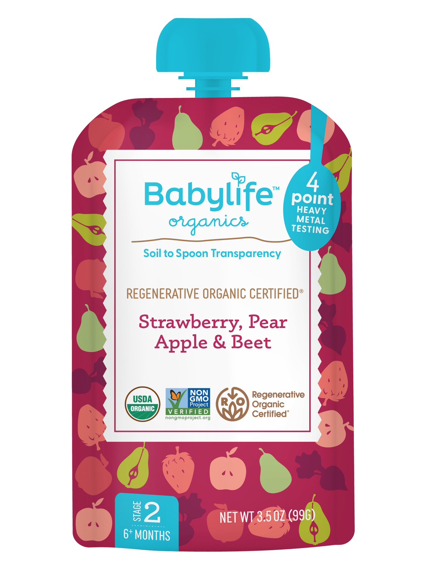 Strawberry, Pear, Apple & Beet