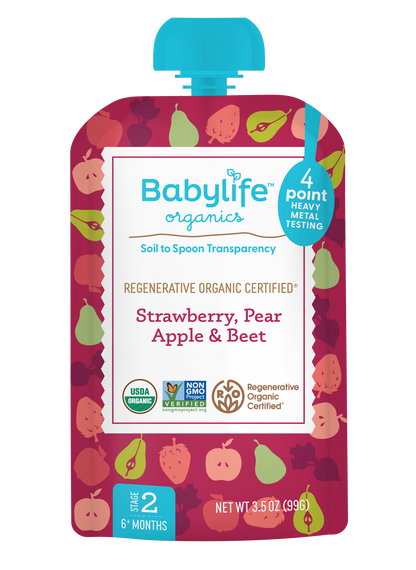 Strawberry, Pear, Apple & Beet