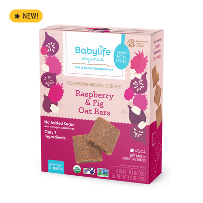 Raspberry Fig & Oat Snack Bars